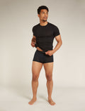 Men's Merino Blend 125 Cool-Lite™ Anatomica Trunks Black - 4