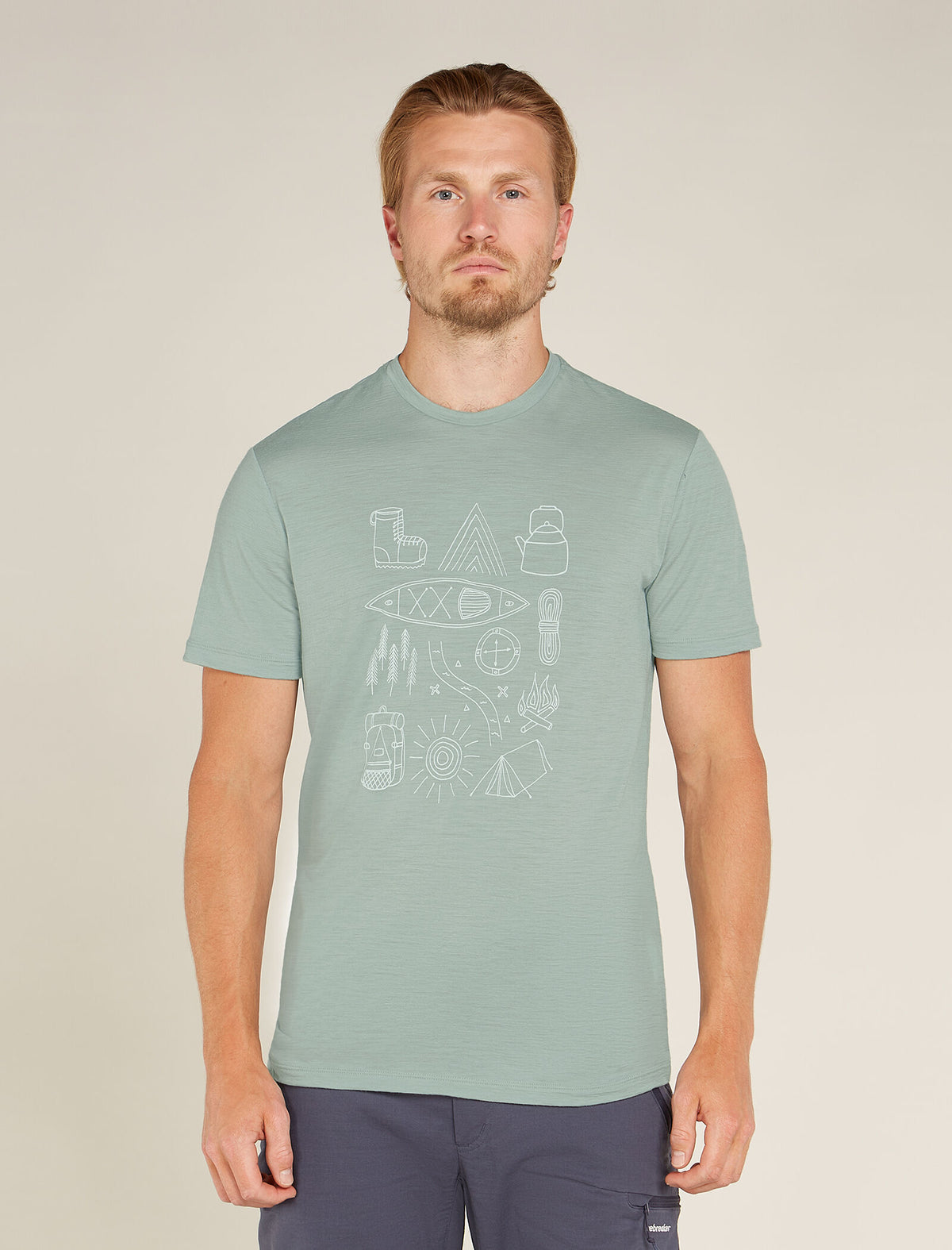 Men's Merino 150 Tech Lite Short Sleeve T-Shirt Camp Essentials  - 1