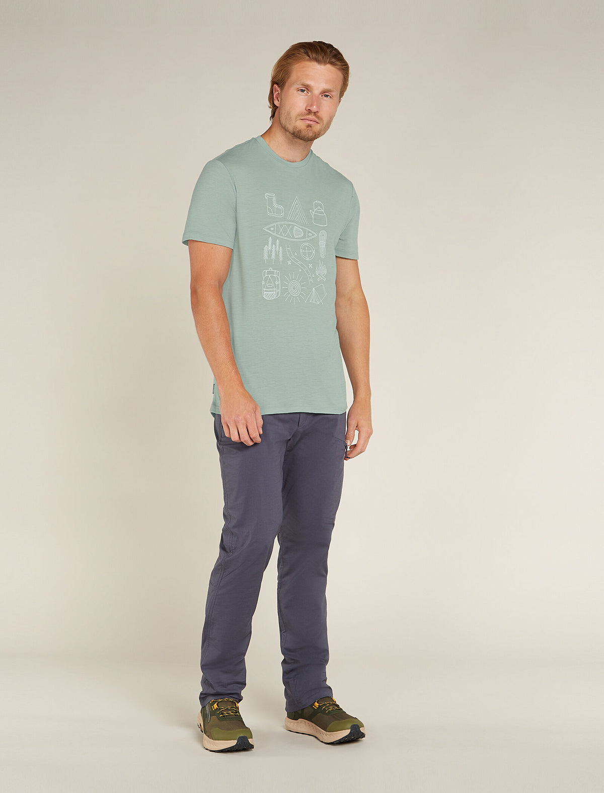 Men's Merino 150 Tech Lite Short Sleeve T-Shirt Camp Essentials  - 3