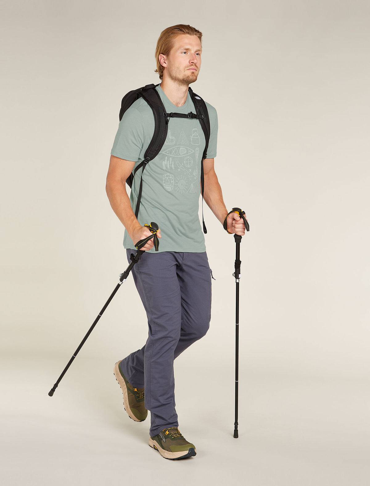 Men's Merino 150 Tech Lite Short Sleeve T-Shirt Camp Essentials  - 4