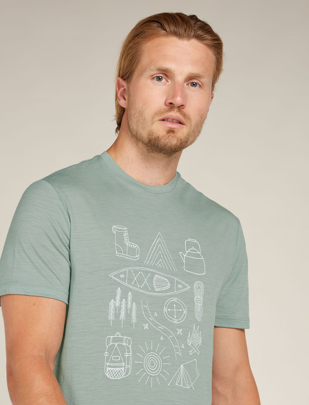 Men's Merino 150 Tech Lite Short Sleeve T-Shirt Camp Essentials  - 5