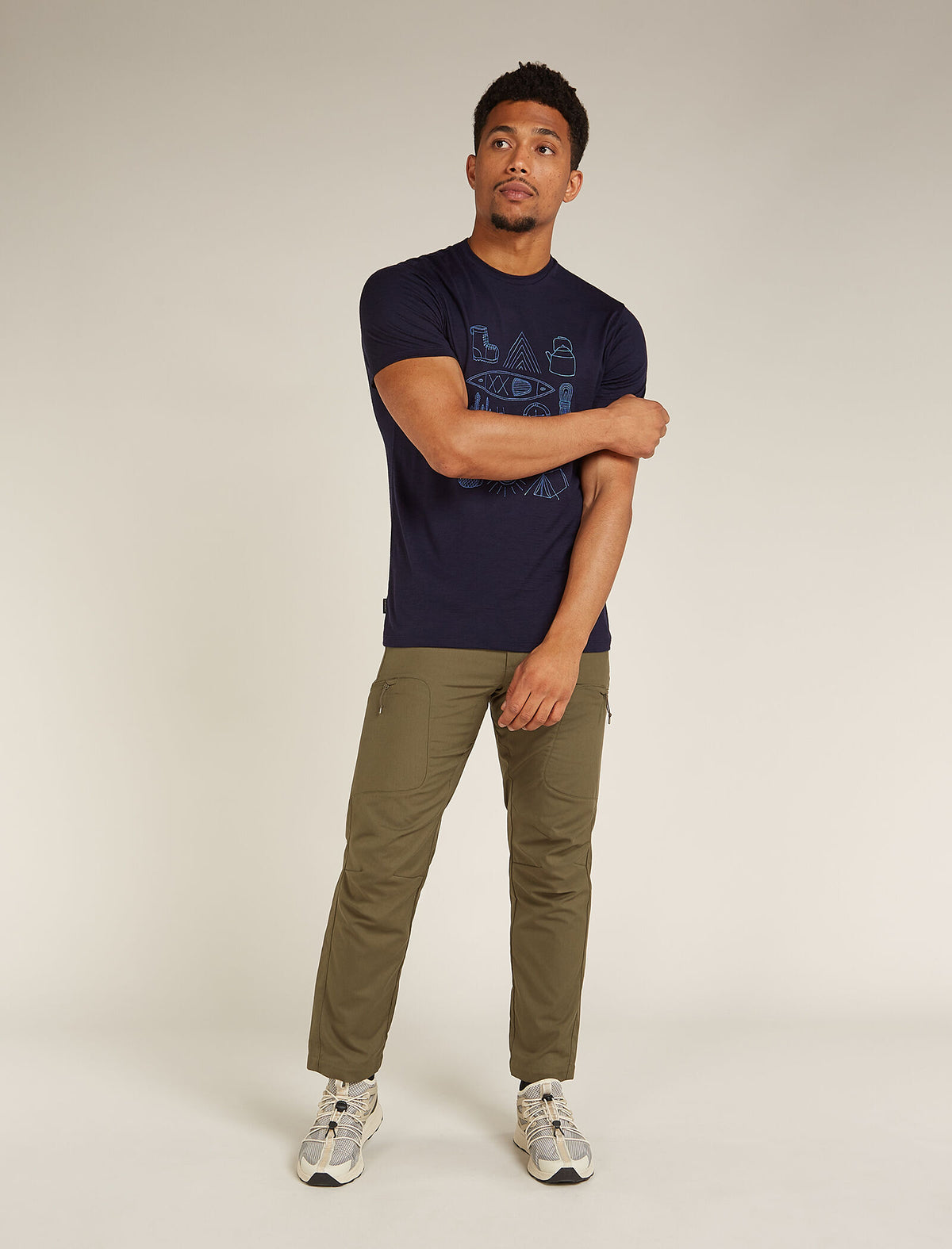 Men's Merino 150 Tech Lite Short Sleeve T-Shirt Camp Essentials  - 3