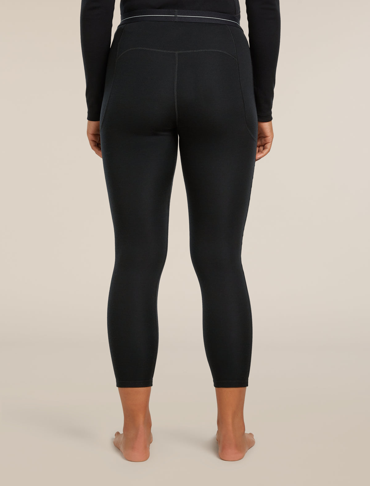 Women's 300 MerinoFine™ Polar Thermal Leggings Black - 2