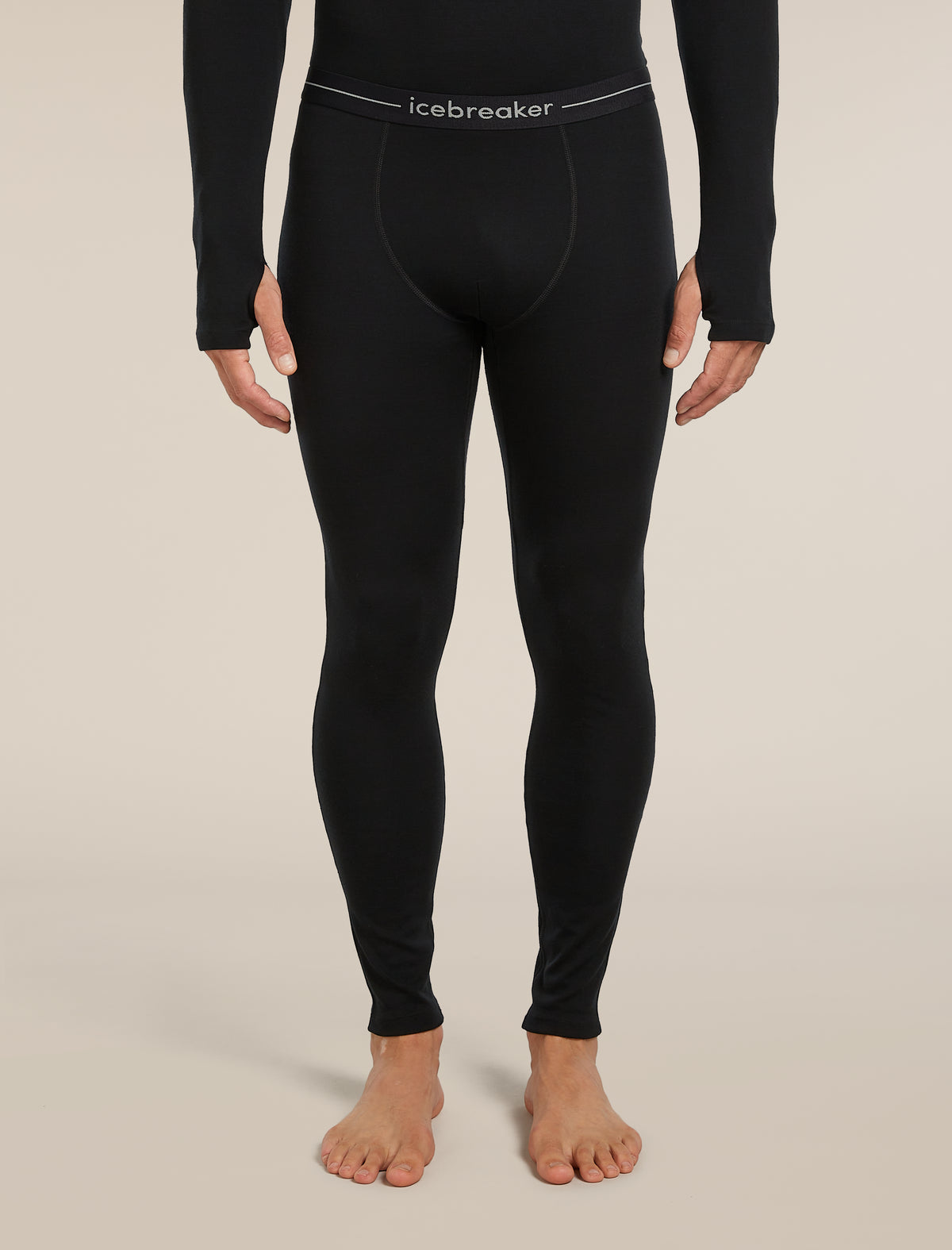 Men's 300 MerinoFine™ Polar Thermal Leggings Black - 1