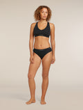 Women's Merino Blend 125 Cool-Lite™ Sprite Racerback Bra Black - 3