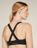 Women's Merino Blend 125 Cool-Lite™ Sprite Racerback Bra Black - 4