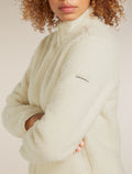 Women's Merino Blend 960 RealFleece™ High Pile Long Sleeve Zip Jacket Undyed - 9