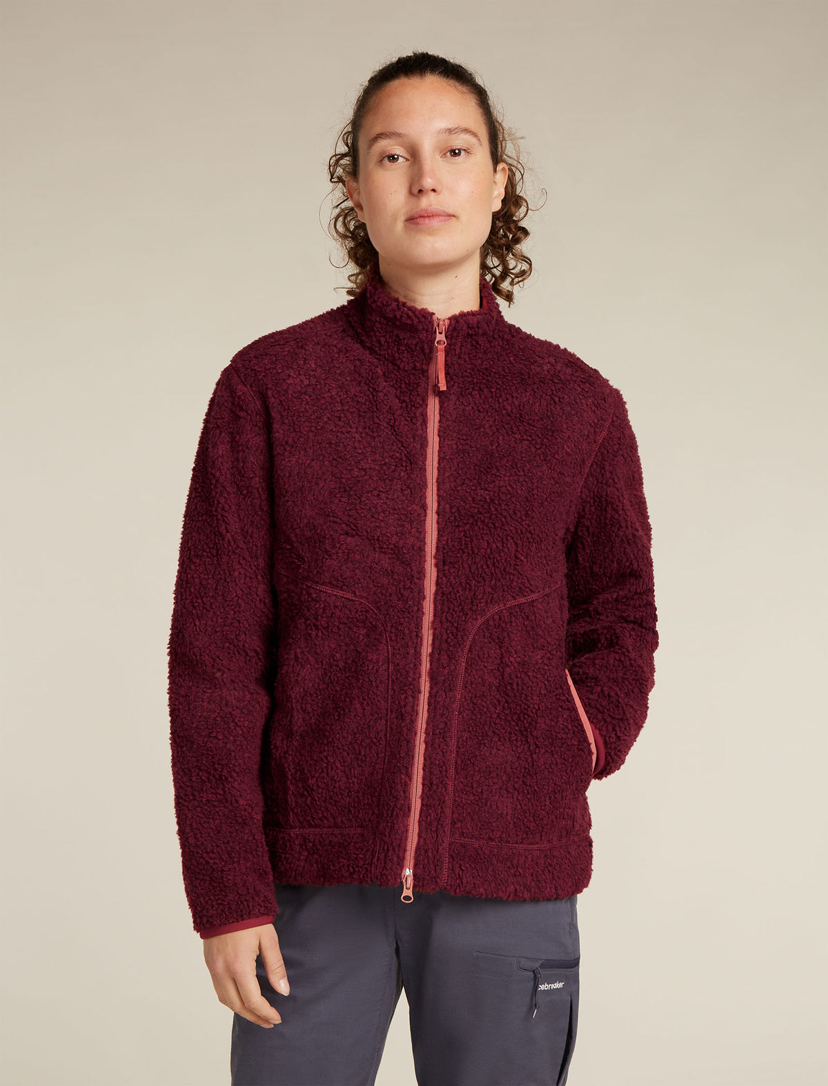 Women's Merino Blend 960 RealFleece™ High Pile Long Sleeve Zip Jacket  - 1