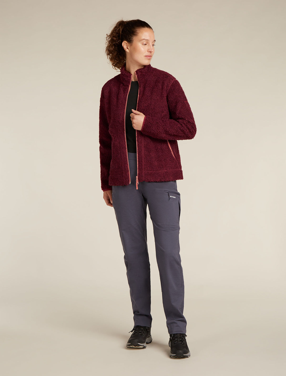 Women's Merino Blend 960 RealFleece™ High Pile Long Sleeve Zip Jacket  - 3