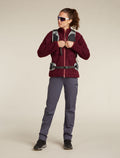 Women's Merino Blend 960 RealFleece™ High Pile Long Sleeve Zip Jacket  - 4