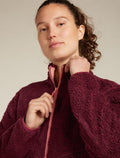 Women's Merino Blend 960 RealFleece™ High Pile Long Sleeve Zip Jacket  - 6