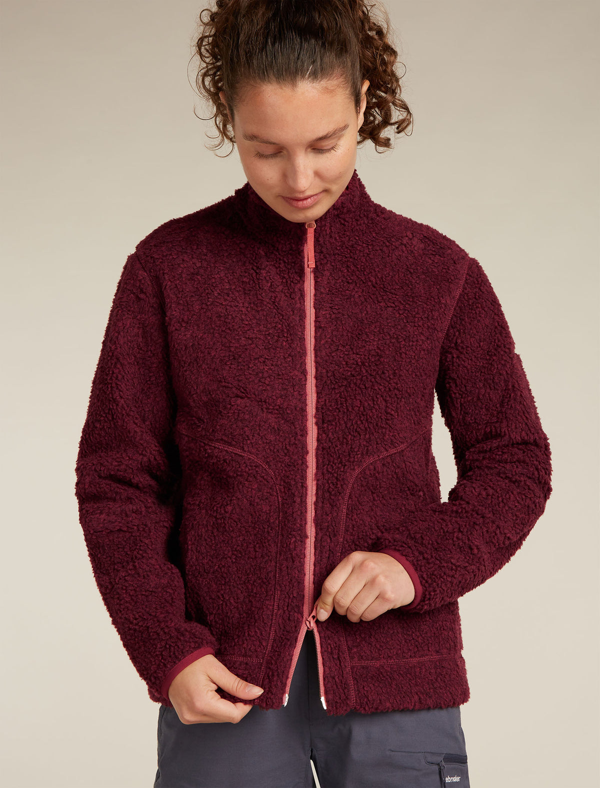 Women's Merino Blend 960 RealFleece™ High Pile Long Sleeve Zip Jacket  - 7