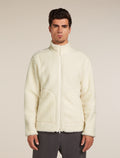 Men's Merino Blend 960 RealFleece™ High Pile Long Sleeve Zip Jacket Undyed - 1