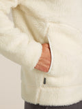 Men's Merino Blend 960 RealFleece™ High Pile Long Sleeve Zip Jacket Undyed - 9
