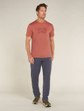 Men's Merino 150 Tech Lite Short Sleeve T-Shirt Van Life Cedar Wood - 3
