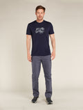 Men's Merino 150 Tech Lite Short Sleeve T-Shirt Van Life Glacier - 3