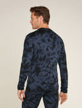 Men's Merino 200 Oasis Long Sleeve Crewe Thermal Top Cloud Dye  - 2