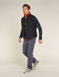 Men's Merino 200 Oasis Long Sleeve Crewe Thermal Top Cloud Dye  - 4