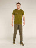 Men's Merino 150 Tech Lite Short Sleeve T-Shirt Icebreaker Algae - 3