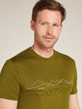 Men's Merino 150 Tech Lite Short Sleeve T-Shirt Icebreaker Algae - 5