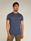 Men's Merino 150 Tech Lite Short Sleeve T-Shirt Icebreaker Graphite - 1
