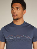 Men's Merino 150 Tech Lite Short Sleeve T-Shirt Icebreaker Graphite - 5