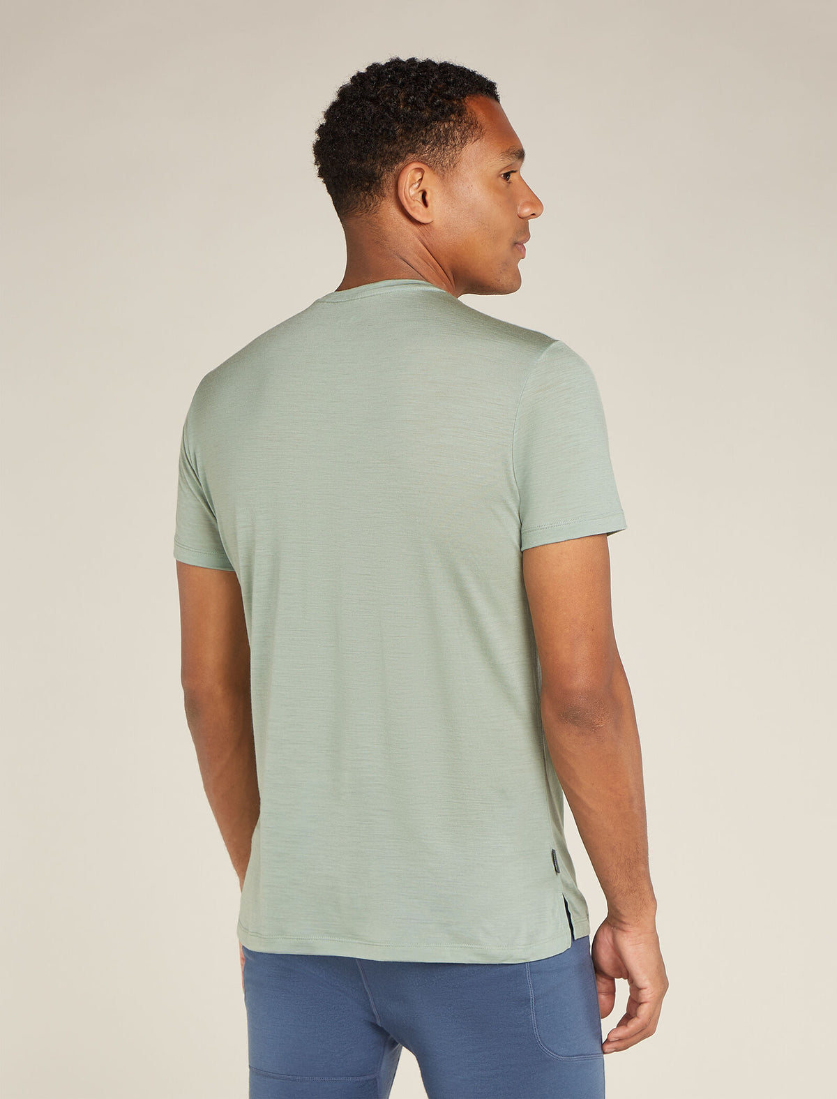 Men's Merino Blend 125 Cool-Lite™ Sphere Short Sleeve T-Shirt Radiant Peak Moss - 2