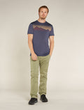 Men's Merino Blend 125 Cool-Lite™ Sphere Short Sleeve T-Shirt Radiant Peak  - 3