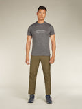 Men's Merino 150 Tech Lite Short Sleeve T-Shirt Pukaki Reflected  - 3