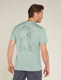 Men's Merino 150 Tech Lite Short Sleeve T-Shirt IB Back Pack  - 2