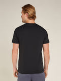 Men's Merino Blend Central Classic Short Sleeve T-Shirt Tech Head  - 3