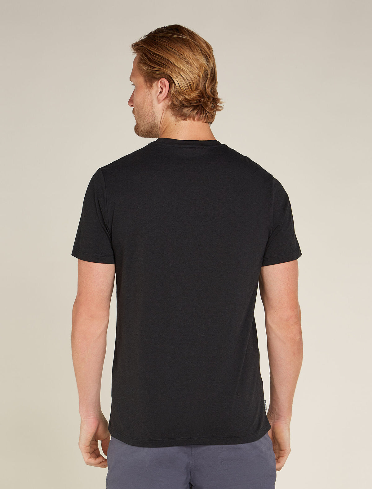 Men's Merino Blend Central Classic Short Sleeve T-Shirt Tech Head  - 2