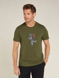 Men's Merino Blend Central Classic Short Sleeve T-Shirt Tech Head  - 1