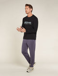 Men's Merino Blend Central Classic Long Sleeve T-Shirt Haute Route  - 3