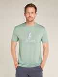 Men's Merino 150 Tech Lite Short Sleeve T-Shirt Polar Paddle Moss - 1