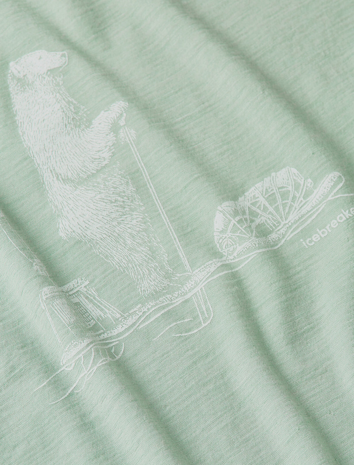 Men's Merino 150 Tech Lite Short Sleeve T-Shirt Polar Paddle Moss - 2