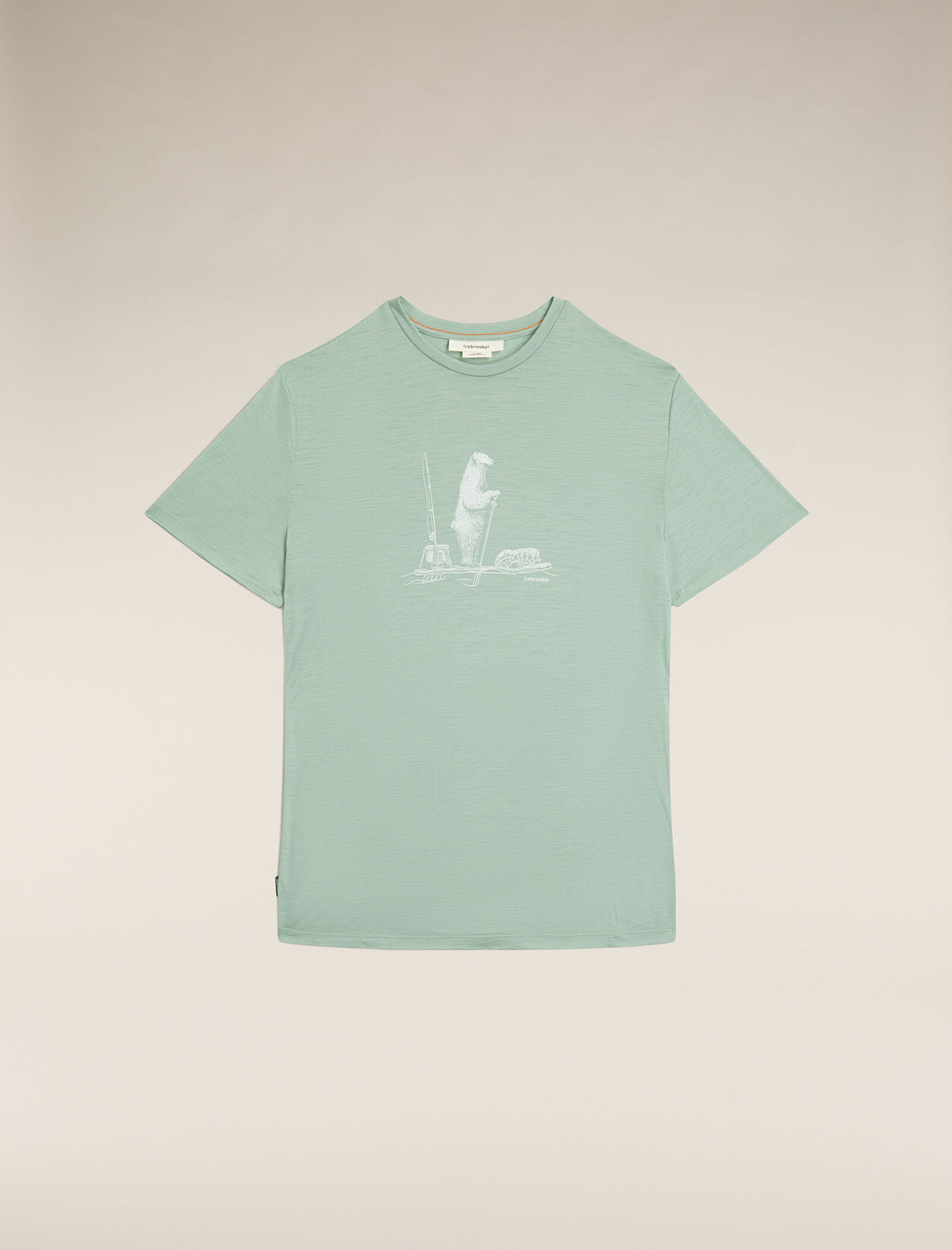 Men's Merino 150 Tech Lite Short Sleeve T-Shirt Polar Paddle Moss - 3