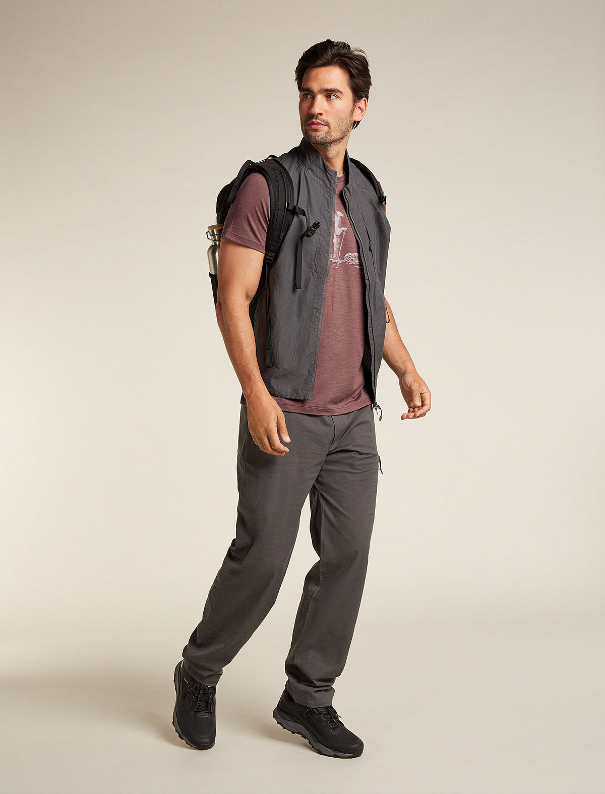 Men's Merino 150 Tech Lite Short Sleeve T-Shirt Polar Paddle  - 4