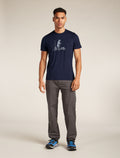 Men's Merino 150 Tech Lite Short Sleeve T-Shirt Polar Paddle  - 3