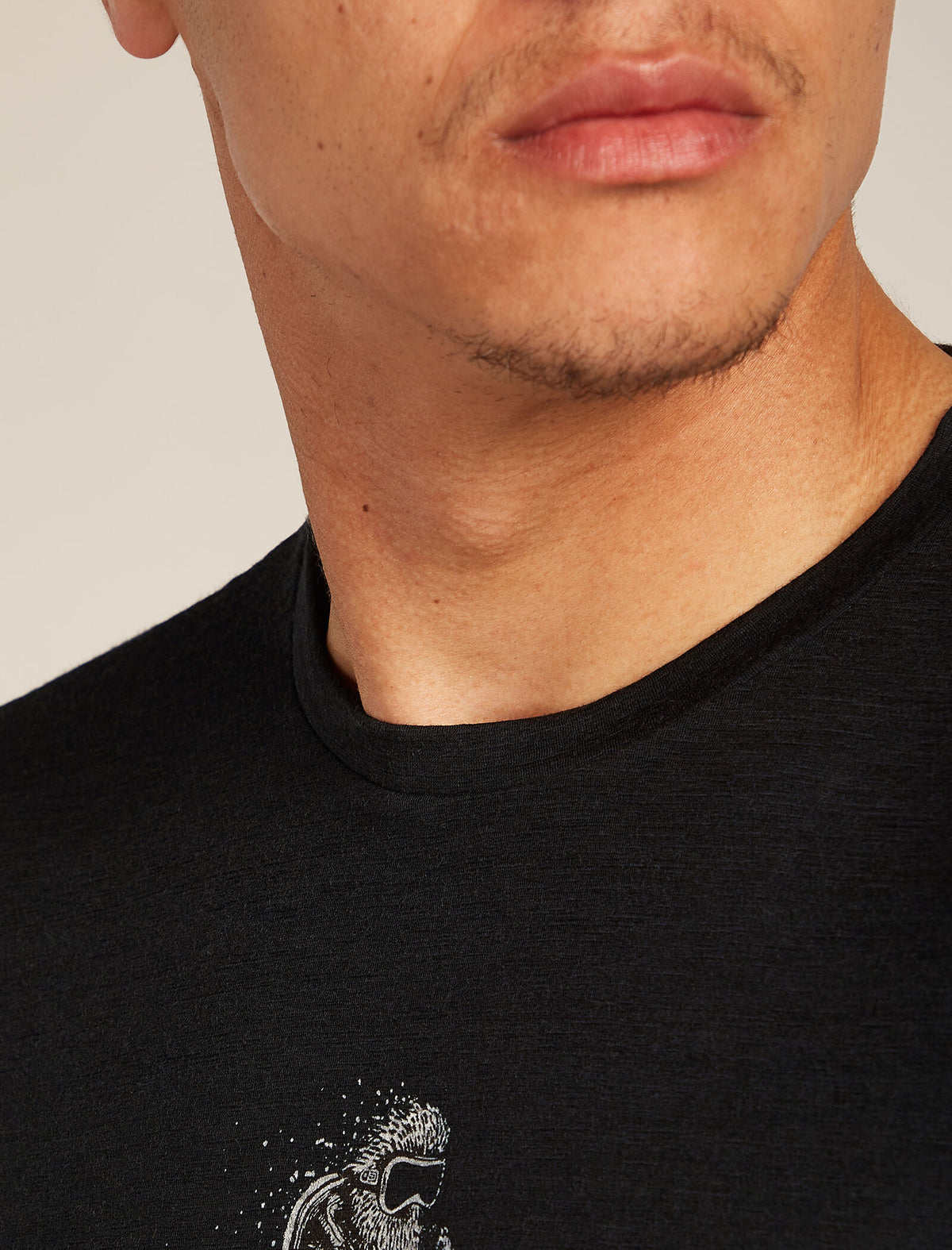 Men's Merino 150 Tech Lite Short Sleeve T-Shirt Skiing Yeti Black - 6