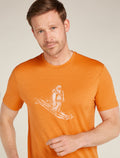 Men's Merino 150 Tech Lite Short Sleeve T-Shirt Skiing Yeti Ray - 5