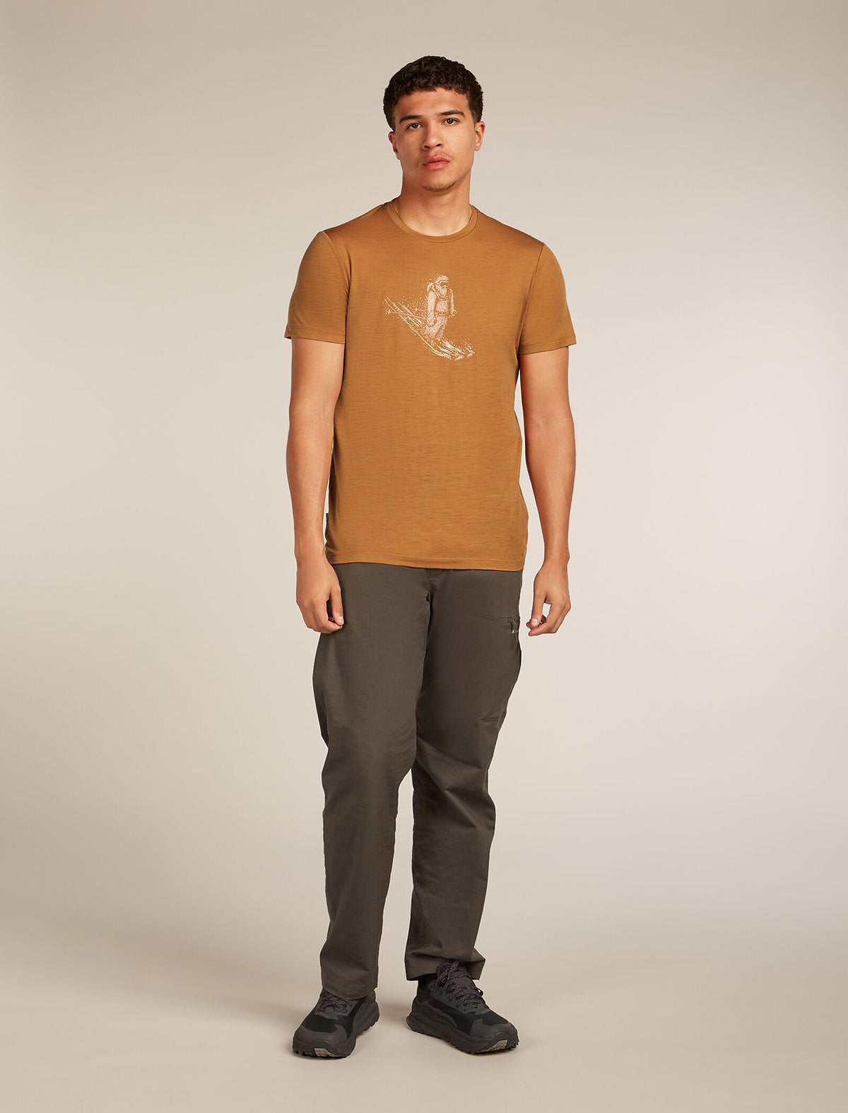 Men's Merino 150 Tech Lite Short Sleeve T-Shirt Skiing Yeti  - 3