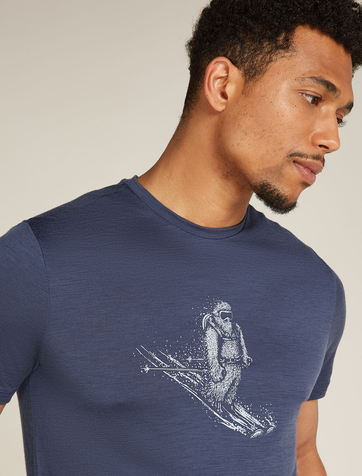 Men's Merino 150 Tech Lite Short Sleeve T-Shirt Skiing Yeti  - 5