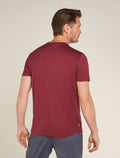 Men's Merino 150 Tech Lite Short Sleeve T-Shirt Rising Light Port - 2