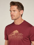 Men's Merino 150 Tech Lite Short Sleeve T-Shirt Rising Light Port - 5