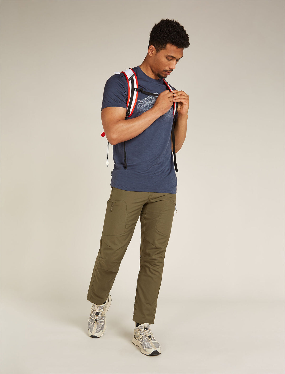 Men's Merino 150 Tech Lite Short Sleeve T-Shirt Rising Light  - 4