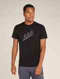 Men's Merino 150 Tech Lite Short Sleeve T-Shirt Natural Ski Tour  - 1