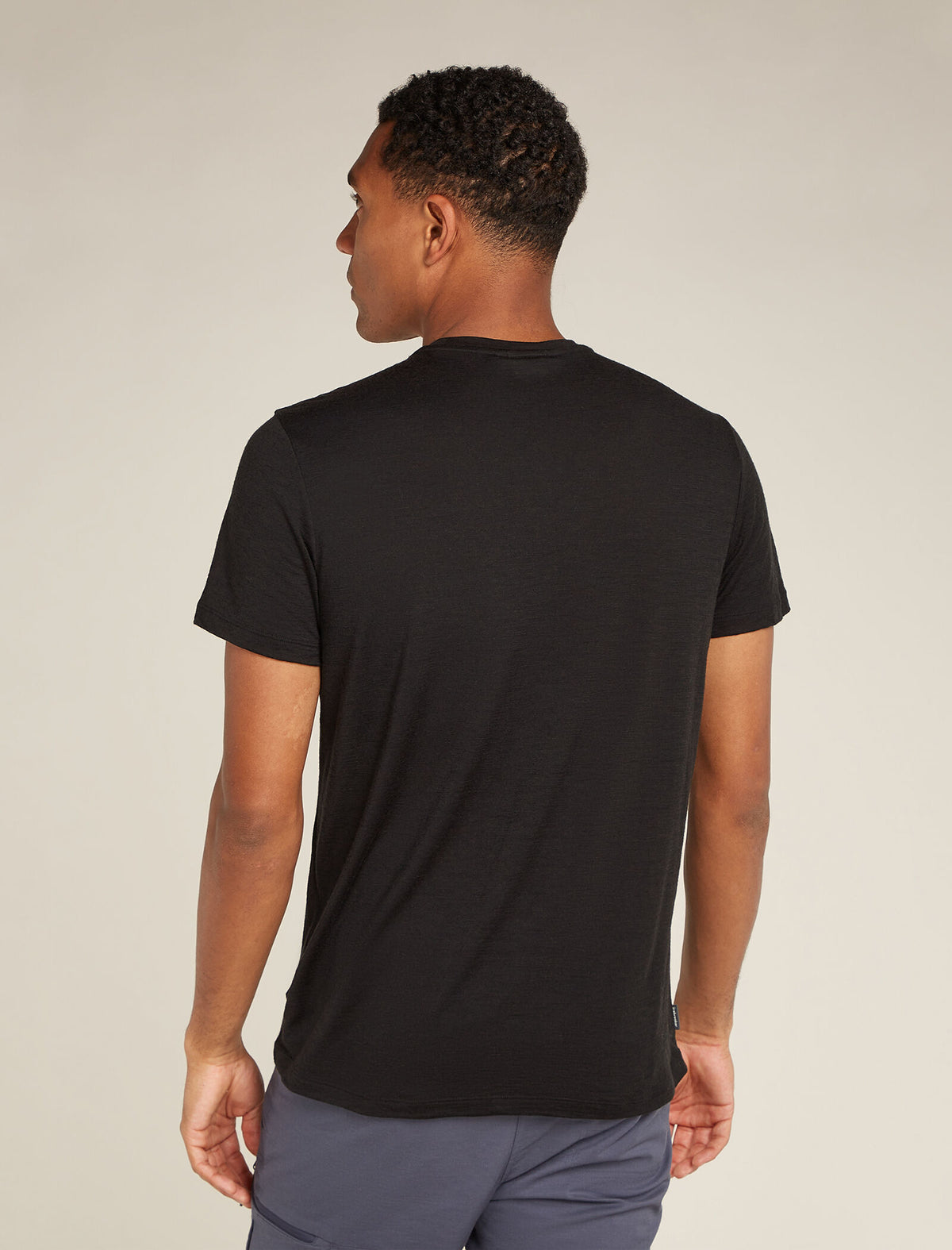 Men's Merino 150 Tech Lite Short Sleeve T-Shirt Natural Ski Tour  - 2