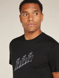 Men's Merino 150 Tech Lite Short Sleeve T-Shirt Natural Ski Tour  - 5