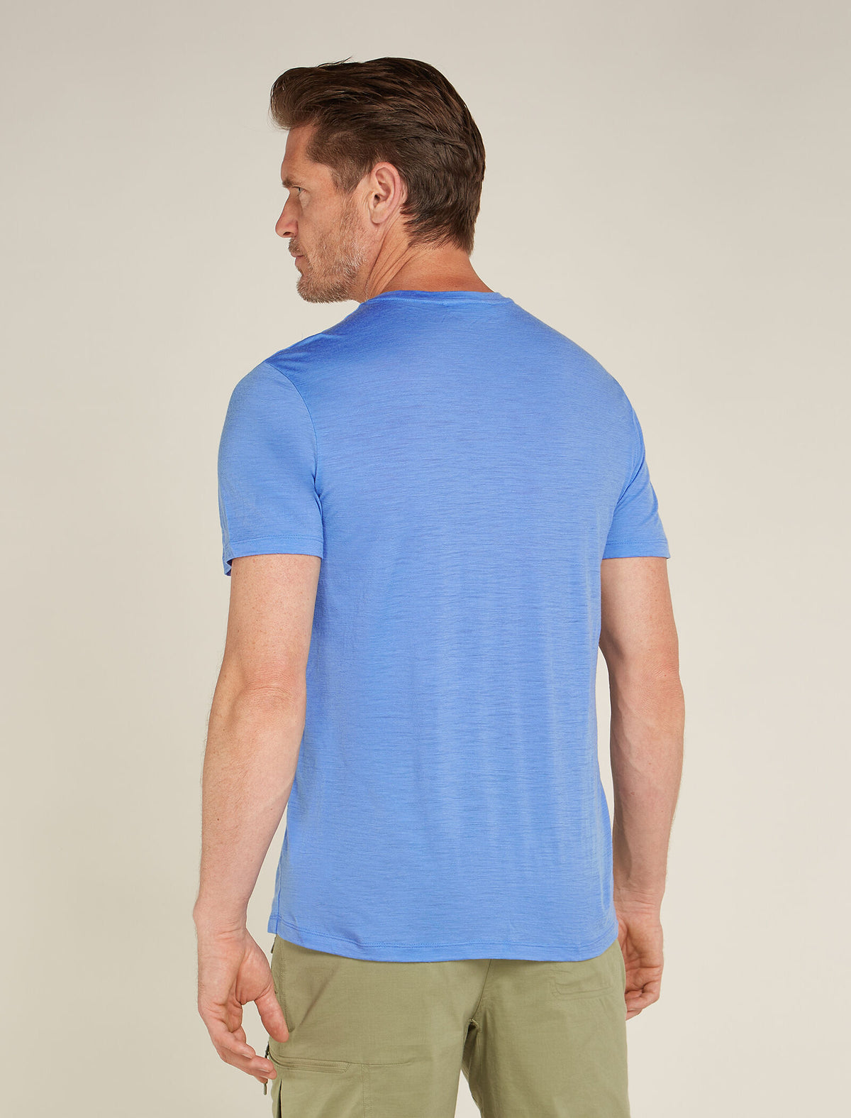 Men's Merino 150 Tech Lite Short Sleeve T-Shirt Natural Ski Tour  - 2
